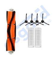 Xiaomi Mop 2 Pro (MJST1SHW) -Mop 2 Lite Uyumlu 1 Ana Fırça 4 Yan Fırça 2 Filtre PKT-iasgf0000397