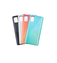 Samsung Galaxy A51 A515F İle Uyumlu Arka Pil Kapak (Siyah)
