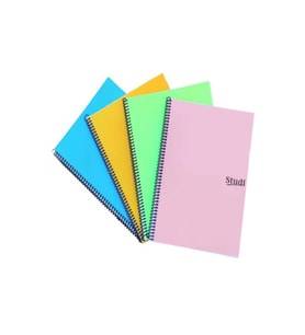 72 Yaprak PP Kapak A4 Çizgili Defter 2 Adet