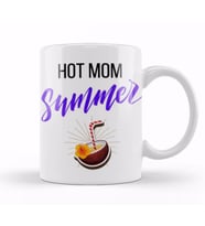 Hot Mom Summer Kupa Bardak Porselen