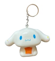 Sanrio Cinnamorol Squishy Pofuduk Anahtarlık 4'lü Set Dört Farklı Karakter