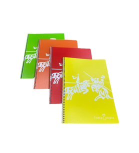 A4 Şato Kapak 80 Yaprak Kareli Spiralli Defter