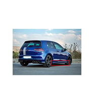 VW GOLF MK6 uyumlu  MARŞPİYEL SAĞ SOL TAKIM FİBERGLASS BOYASIZ