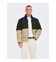 ONLY & SONS ONSMELVIN LIFE  PUFFER JACKET OTW VD (Lacivert)
