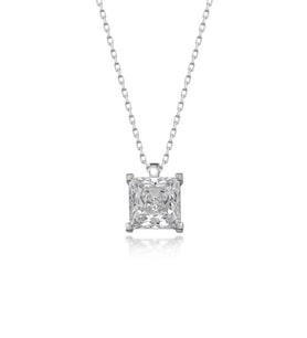 BAGET 925 AYAR SWAROVSKİ TAŞLI KOLYE