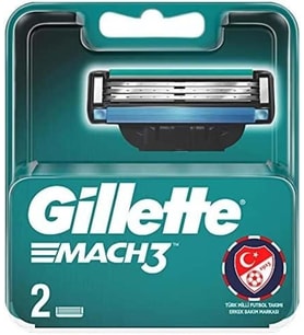 Gillette Mach 3 2'li Yedek Tıraş Bıçağı