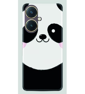 Vivo Y27 Kılıf Silikon Desen Özel Seri Sevimli Panda 1794