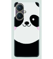 Vivo Y27 Kılıf Silikon Desen Özel Seri Sevimli Panda 1794