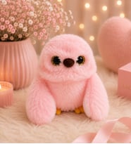 Mirumi Pembe Akıllı Peluş Robot Oyuncak – Ses Taklit Eden, Şarkı Söyleyen ve Dans Eden Sevimli Peluş
