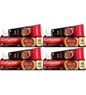 Colgate Diş Macunu Optic White 125ML Çay-Kahve-Sigara (4 Lü Set)