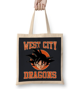 Dragon Ball Z West City Dragons Bez Çanta Uzun Saplı