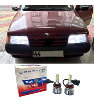 Fiat Tempra Led Xenon Uzun + Kısa Far Ampulü H4 Duo Yeni Seri Beyaz