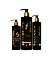 Kabaran Saç Keratin Bakım Seti (3'lü)