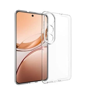 Vivo V50 Lite 4G Kılıf Şeffaf Silikon Hibrit Case Kapak