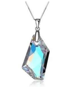 Monemel Swarovski Taşlı Kolye (Altın Kaplama) Sevgililer Günü Hediyesi