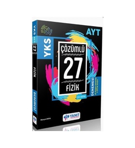 Yanıt Yayınları Ayt Fizik Çözümlü 27 Denemesi
