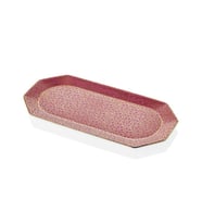 LAMEDORE TEA DELİGHT KAYIK TABAK 25 CM RECTANGULAR TRAY BLOOMİNG BAROQUE 1 ADET