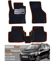 CİTROEN C3 PİCASSO (2009-2017) Uyumlu EVA Paspas Tam Set–Araca Özel,Su Geçirmez,Kolay Montaj