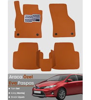 TOYOTA AURİS (2006-2012) Uyumlu EVA Paspas Tam Set–Oto Paspas,Araca Özel,Kolay Montaj