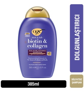 OGX Biotin & Kolajen Dolgunlaştırıcı Sülfatsız Şampuan 385 ml