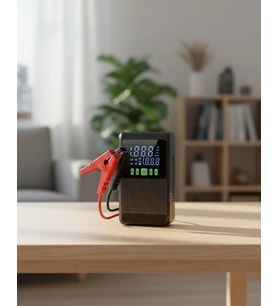 Şarjlı Araç Akü Takviyeli Hava Pompası Powerbank Özellikli