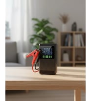Şarjlı Araç Akü Takviyeli Hava Pompası Powerbank Özellikli