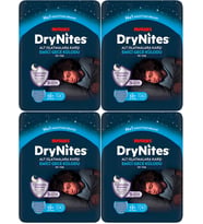 Drynites Emici Gece Külodu/Külot Bez Erkek 13+ Yaş (48-60KG) X Large 36 Adet (4PK*9)