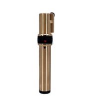 Zenit Tek Torch Jet Alev Metal Çakmak - Altın Rengi