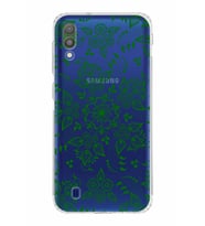 Samsung Galaxy M10  Kamera Korumalı Kapak Nostalji Desen Tasarımlı  Şeffaf  Kılıf