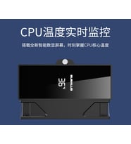 BUBALUS Polar Wind T63 İşlemci Soğutucu - INTEL AMD CPU KULE FAN (Siyah)