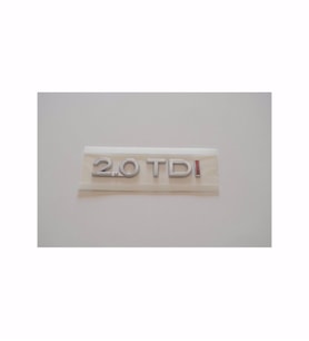 VOLKSWAGEN 2.0 TDİ BAGAJ YAZISI TEK KIRMIZI 3C0853675F