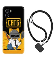 Vivo Y15S Y32 Y33S Y51 Y53S Kılıf Boyun Askılı Silikon Cat G 1677