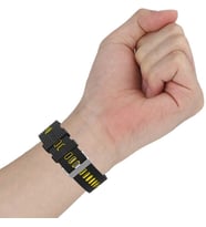 Lexroo Huawei GT2 46mm 10 Kademeli Ayarlanabilir Esnek Silikon Malzeme Suya Karşı Dirençli - Sarı