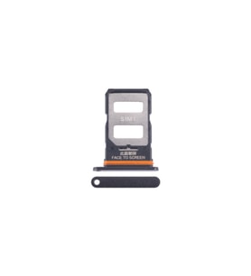 Xiaomi Uyumlu Redmi Note 13 Pro 5G Sim Kart Tepsisi 2312DRA50C, 2312CRAD3C (Siyah)
