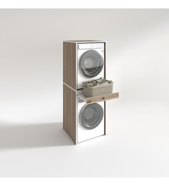 Kenzlife çamaşır-kurutma makinesi dolabı avi senna crd 187*070*60