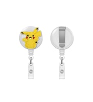 Pikachu Pokemon Figürlü Yoyo Kartlık Yaka İpi Tutucu
