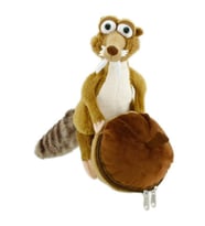 Peluş Ice Age Scrat ve Hediyesi (Çok Renkli)