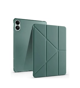 Newface Xiaomi Redmi Pad SE 4G Kılıf Kalemlikli Mars Tablet Kılıfı - Koyu Yeşil