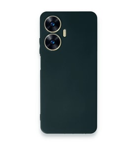 Northcity Realme C55 Kılıf First Silikon - Koyu Yeşil