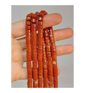 Bileklik Boy Jasper Taşı Şekilli 3x6mm Yarım Dizi (49348) (18CM UZUNLUĞUNDADIR)