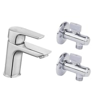 ECA Niobe Lavabo Bataryası 053+2 Adet ECA Filtreli Ara Musluk