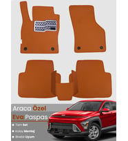 HYUNDAİ KONA (2018-2025) Uyumlu EVA Paspas Tam Set–Araca Özel,Kolay Montaj,Su Geçirmez