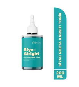 SLYC-ALRIGHT – Arındırmaya ve Aydınlatmaya Yardımcı Salisilik Asit Tonik (200 ml)