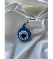 Amigurumi Nazar Boncuğu Anahtarlık