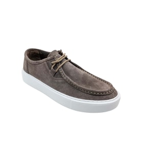 Ehil - 2251  Hakiki Deri Erkek Casual Ayakkabı - SİYAH - 44