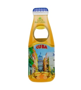 Küba Temalı Magnet Şişe Açacak (Karışık)