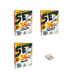 LGS 8. Sınıf Sempatik İnkılap Din ve İngilizce Haftalık Denemeleri 3lü Set