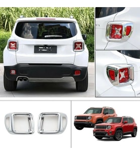 Jeep Renegade Uyumlu Stop Çerçevesi ABS Krom Aksesuar 2014-2017