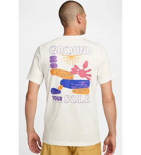 Nike Sportswear HBR Open 1 T-Shirt Erkek Pamuk Tişört Kırık Beyaz FZ99.98 FS