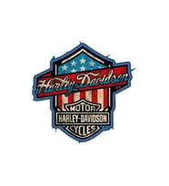 Gogo 75X75mm Harley Davidson